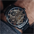 ES-8006-55 Longitude Skeleton Automatic Multifunction Watch for Men