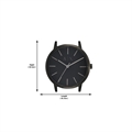 Men Black Analogue Watch AX2701