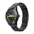 Men Black Hampton Analogue Watch AX2413