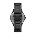 Men Black Hampton Analogue Watch AX2413