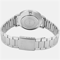 Men Dial & Stainless Steel Cuff Straps Analogue Watch A2405