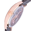 Men Rose Gold-Toned Skeleton Dial Analogue Watch ES-8049-03