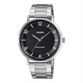 Men Dial & Stainless Steel Cuff Straps Analogue Watch A2405
