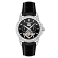 Men Skeleton Dial & Leather Straps Analogue Automatic Motion Powered Watch ES-8305-04
