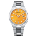 Tsuyosa Men Automatic Yellow Dial Analog Stainless Steel Watch NJ0150-81Z