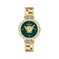 Versace Green Round Dial Analog Women Watch - VE0B00325