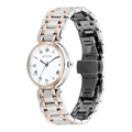 Women Dial & Bracelet Style Straps Analogue Date Aperture Watch 95370KM01