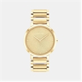 Women Open Link Bracelet Style Analogue Watch 25200086-Gold
