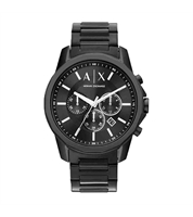 Armani Exchange Chronograph Black Stainless Steel Watch Ax1722I