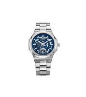 Romanson TM5BS004OMWBU Men’s Automatic Skeleton Watch