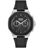 Taper Men Leather Straps Analogue Chronograph Watch 1514085