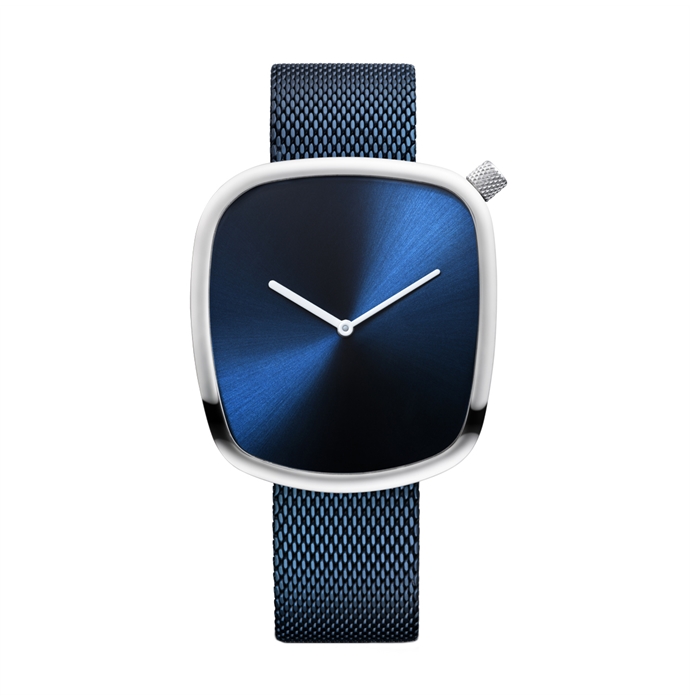 Bering Pebble Blue Analog Men’s Watch- 18040-307