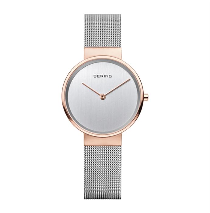 Bering Silver Analogue Watch For Women 14531-060