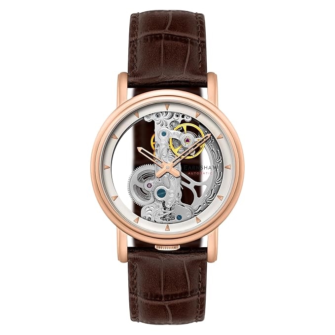 ES-8225-03 Fowler Automatic Skeleton Watch For Men
