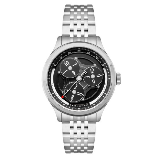 Thomas Earnshaw Engineer Hexham Trisect Automatic Midnight Black Limited Edition ES-8304-11