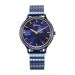 Women Dial & Stainless Steel Bracelet Style Straps Analogue Watch 2711QM01