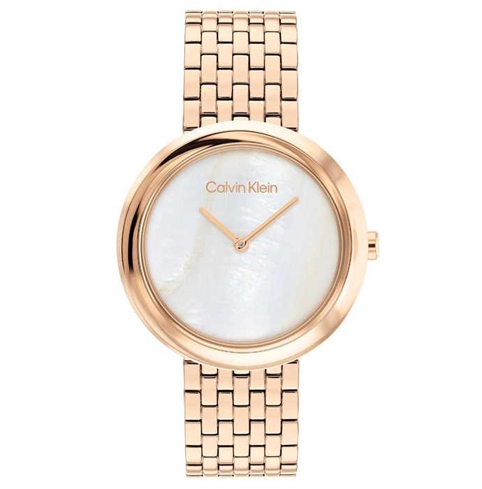 Women Mother of Pearl Dial Bracelet Style Analogue Watch 25200322